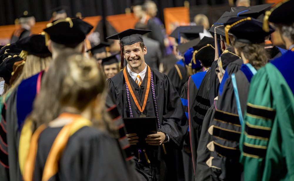 okstate's tweet photo. Congratulations to OSU Class of 2019! 🎓🍊Best of luck in the future and remember you'll always be a part of the Cowboy family! #LoyalAndTrue #okstate19 https://t.co/5QSZsYLkDJ https://t.co/Jw9gCIUTHZ