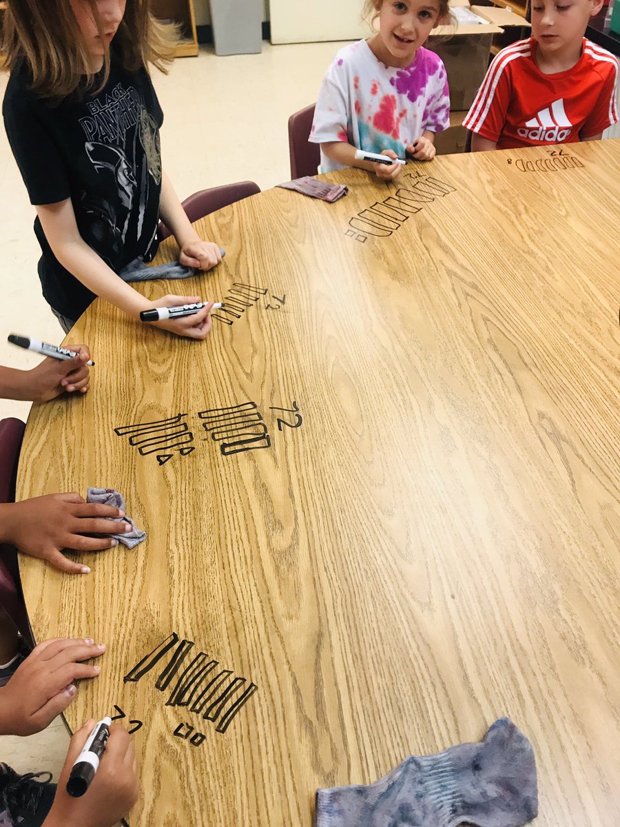 chalkandgrace's tweet image. #GuidedMath has us reviewing place value. We are making connections through hands on experiences, journal activities and games!🙋🏾‍♀️ Eveyone is working at their level making meaningful connections. #HaskinsCadets🚀 @CCPS_MathK5 #minermoment #wearemathematicians🤓