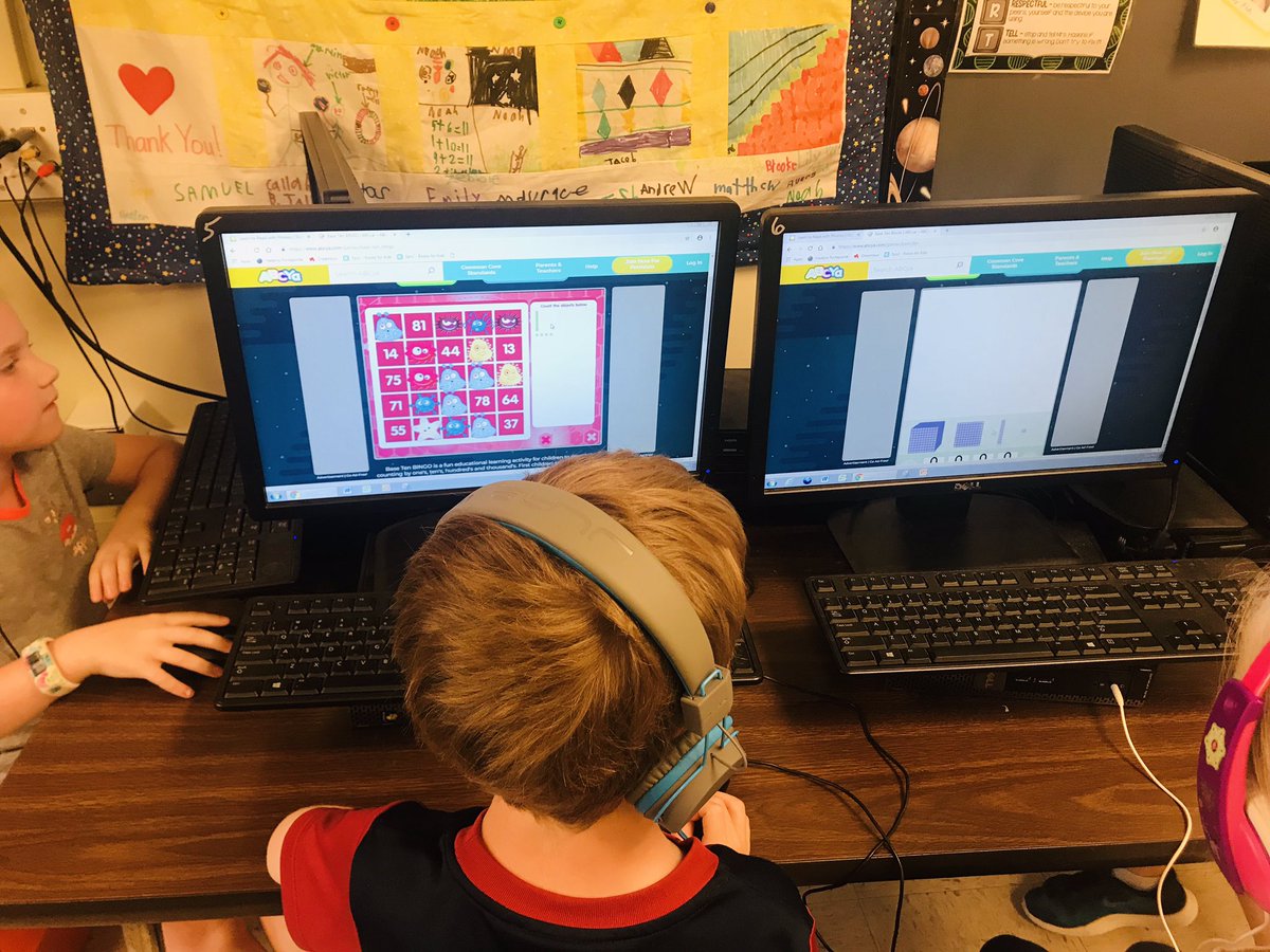 chalkandgrace's tweet image. #GuidedMath has us reviewing place value. We are making connections through hands on experiences, journal activities and games!🙋🏾‍♀️ Eveyone is working at their level making meaningful connections. #HaskinsCadets🚀 @CCPS_MathK5 #minermoment #wearemathematicians🤓