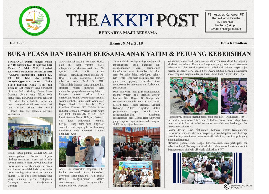 akkpi_'s tweet photo. Mensyukuri nikmat Tuhan dengan berbagi kepada sesama.
#BidKominfoAKKPI2018-2021 https://t.co/4OjYXGZfgo