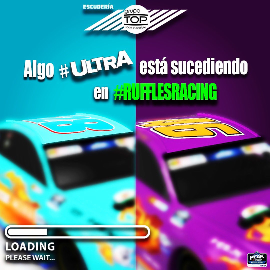 Escuderia_GT's tweet photo. Algo #Ultra está pasando en #rufflesracing @Ruffles_Mx #pleasewait @rubenrovelo28 @irwinvences @NASCARPEAKMX #drivers https://t.co/iV7trvLNEv