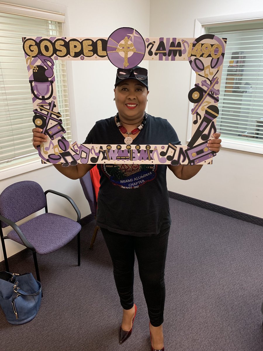 iamLaShannon_'s tweet photo. Good times every time weβre in the studio! Today we were honored to have Pastor Kay Dawson, my Soror & president of @DSTMiamiAlumnae. Special thanks to our listeners worldwide.
___
#GoodSuccessMondays #PowerMondays #AM1490WMBM #SouthFloridaradio #mediapersonalities #womeninmedia https://t.co/UZqPEkH0hG