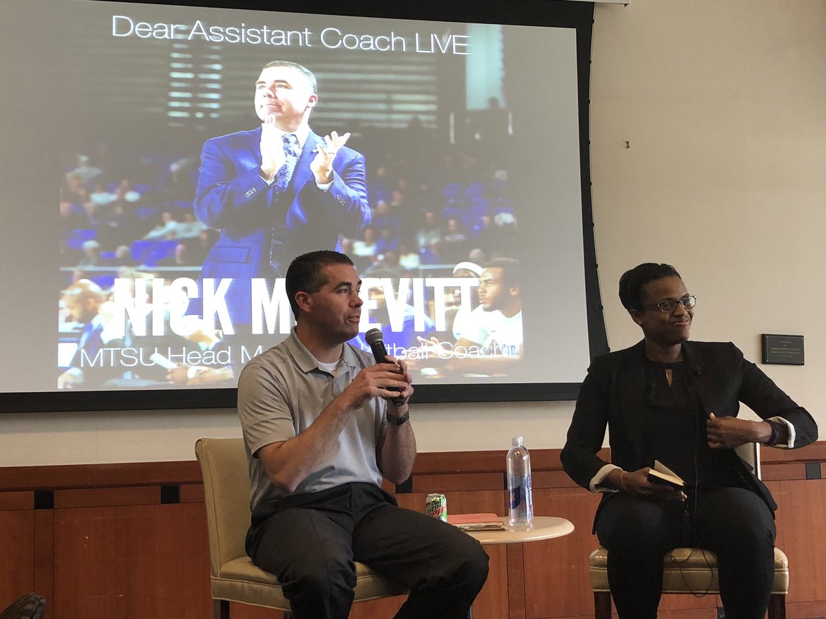 AdellJHarris's tweet photo. #DearAssistantCoach
If youโre ever wondering how you can help your Head Coach?
โStart thinking like a Head Coachโ @MTCoachNick
Elevate your thinking. Start playing chess. Stop playing checkers.
AJH https://t.co/WPszNbK9iX