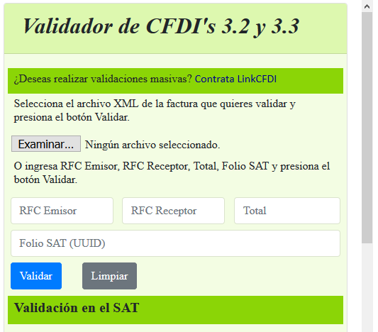 LinkCFDI's tweet photo. #LInkCFDI No te dejes sorprender, con el VALIDADOR confirma que la factura que recibiste es vigente y está registrada en el SAT.
https://t.co/sxMsucAB6y
#CFDI #Fiscal #LinkCFDI #Contabilidad #SAT #Contadores #Contabildad https://t.co/SgtBiy9DPa