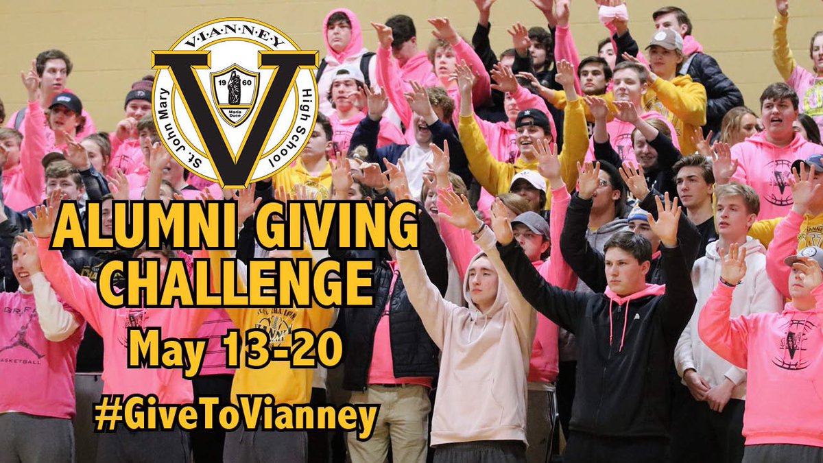 _mrs_kiser_'s tweet photo. I #givetovianney so more students can experience the community that I am so proud to be a part of. 

Donate now at https://t.co/w1Wenk2nY4 https://t.co/hqWcUyA6DB