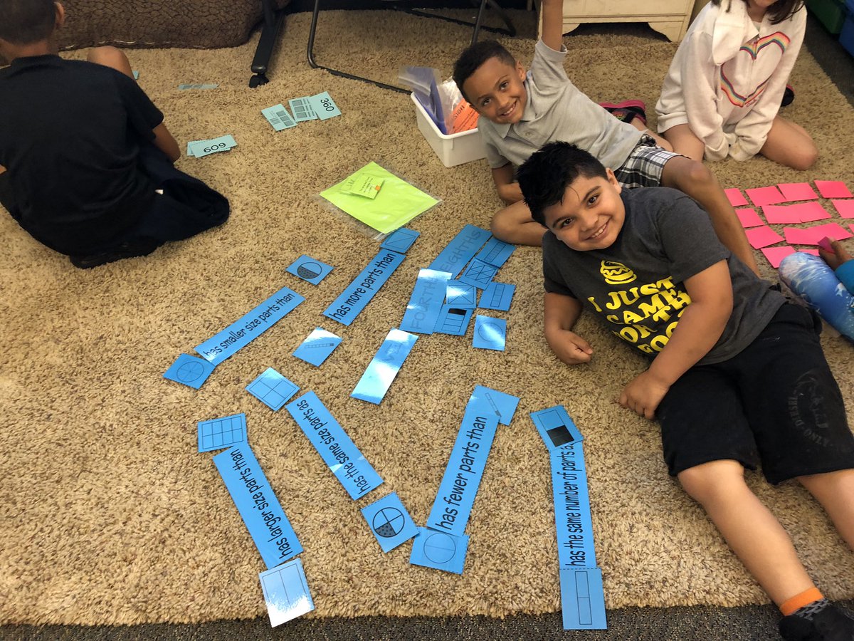 savannahkulak's tweet photo. This was a fun day reviewing for the EOY Math Learning Assessment! I heard a lot of “oh I remember this”, “this is so easy” and “I miss doing these!” Happy math heart tonight ♥️ @ZwinkKISD #NextLevelZWAG #KleinMath https://t.co/gkhp9G49Ni