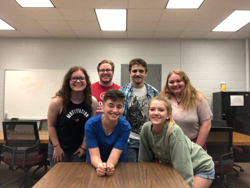 sketch_o's tweet photo. Another year gone. And a goodbye to our graduating members Megan Kimble and Margaret Cooper. We’ll see you all next year! https://t.co/p3wziYOkLv