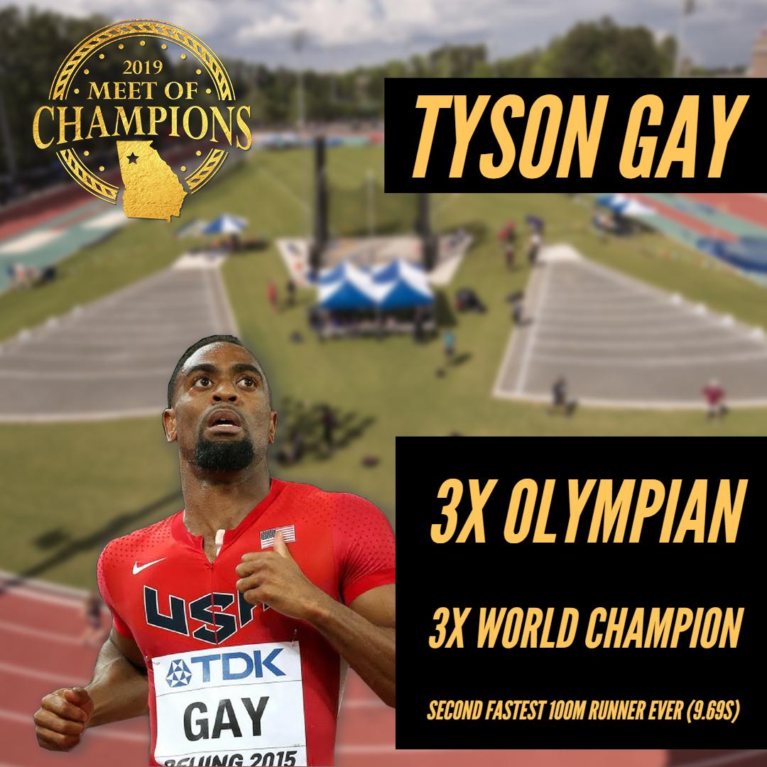 GaMeetofChamps's tweet photo. The Second Fastest Man in HISTORY will be running the 100M Dash THIS FRIDAY at the #MeetOfChampions

He will be facing off against some serious competition...who do you think it will be?

#trackandfield #trackandfieldlife #trackandfielddrills #trackandfieldathlete @GAMilesplit https://t.co/GDTLkm0rsb