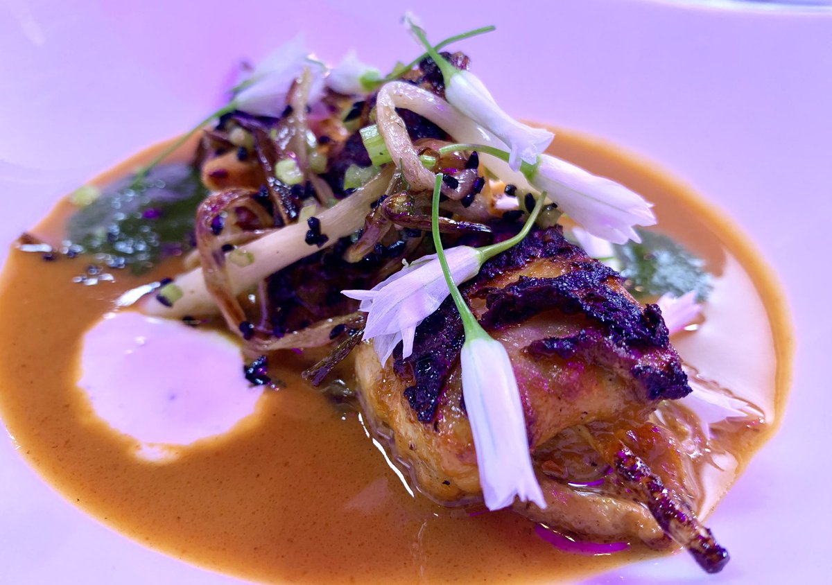 Such a fantastic third course, thank you <a href="/tiffanifaison/">tiffani faison</a> for serving your Moti Mahal Butter Chicken and helping at tonight’s <a href="/familyreach/">Family Reach</a> Cooking Live! Dish paired with 2014 Beringer Sonoma Coast Pinot Noir <a href="/sweetcheeksQ/">SweetCheeks</a> <a href="/TigerMamaBos/">Tiger Mama</a> <a href="/RitzCarlton/">The Ritz-Carlton</a>