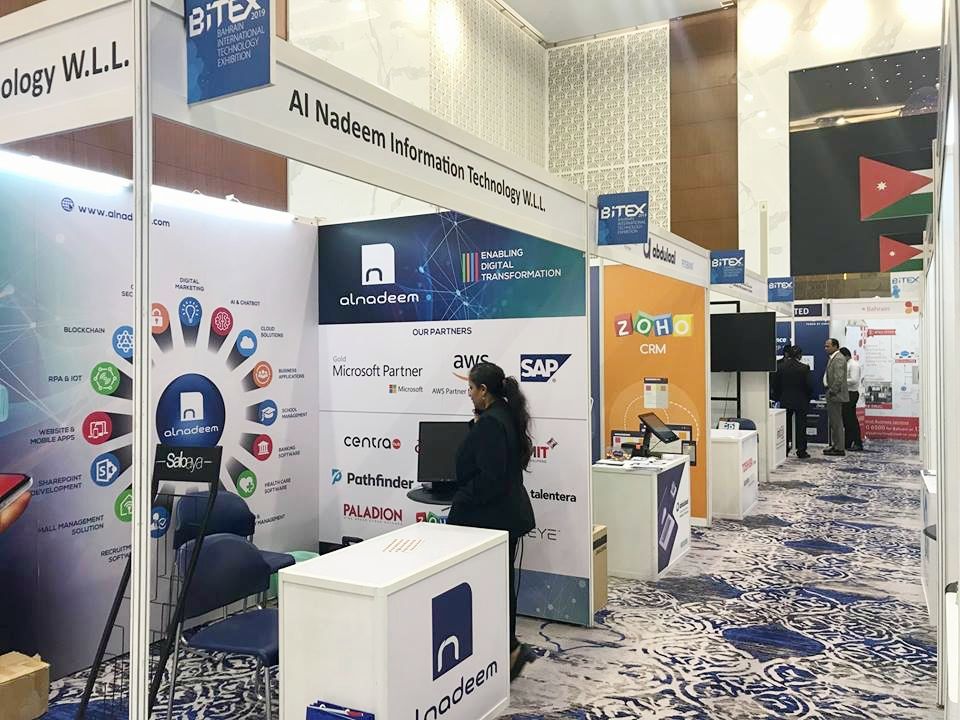 PicoGlobal's tweet photo. Pico is proud to be appointed as the official contractor of the #Bahrain International Technology Exhibition 2019 (#BITEX2019). BITEX, the leading technology #exhibition brings ICT companies to display the latest trends.
Pico Specialties: https://t.co/as2JZtJ8w5
#Pico #Exhibition https://t.co/KcI3zQ0yLs