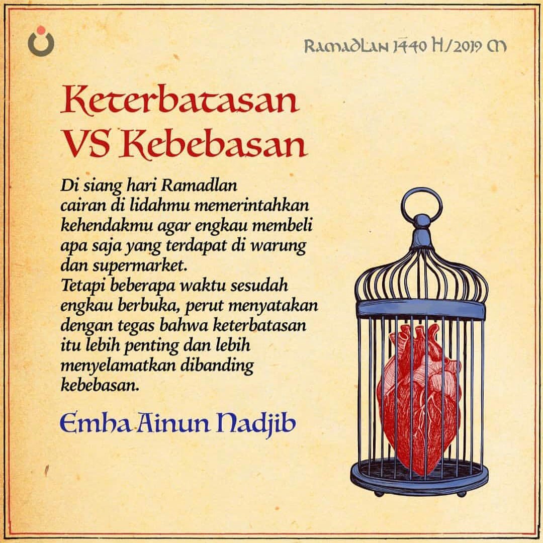 Menahan untuk tidak melampiaskan