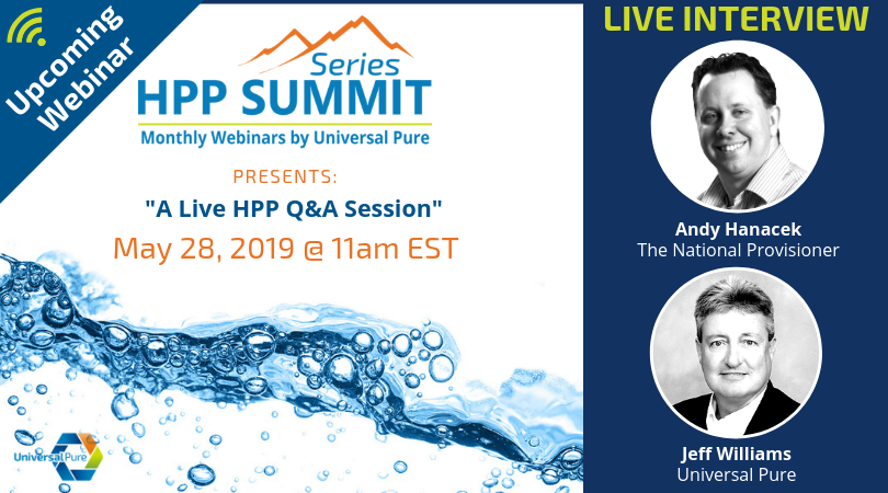 Universal_Pure's tweet photo. The #HPPSummitSeries returns May 28th. Sign up here: https://t.co/aL87iqRZQX
#2019HPPSummit #HPPSummit #HPP #HighPressureProcessing #foodsafety #foodandbeverage #foodindustry #foodmanufacturing #cleanlabel #sustainability #foodtechnology #grocery #retailfood https://t.co/A0P2oRijKi