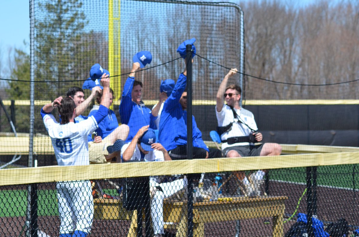 HamCollBaseball's tweet photo. After the penultimate #GOT  episode timing could not be better to introduce “m’Lord” Matt Carney So. C. #MeettheTeamMonday

Matt is from Norwood,NJ. He is an econ and gov double major. Matt is an expert on all things gloves and dog related

#BackOurBlue #YourContinentals https://t.co/V8rntbiXcE