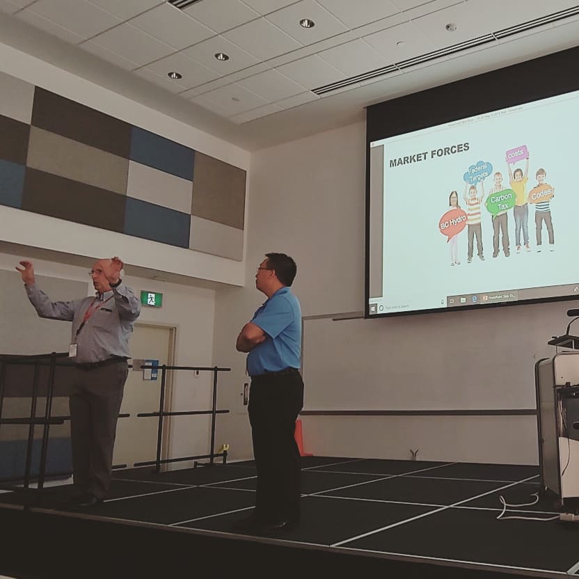 IES_vancouver's tweet photo. Thanks so much to Peter, Len &amp; Tanya for taking the time to speak to our members about Lighting Upgrades in Existing Building + @bchydro Incentive Program Update. 
.
#IESBCevents #vancouver #lightingdesign #IESBC #lighting https://t.co/sk2lG8sEIz
