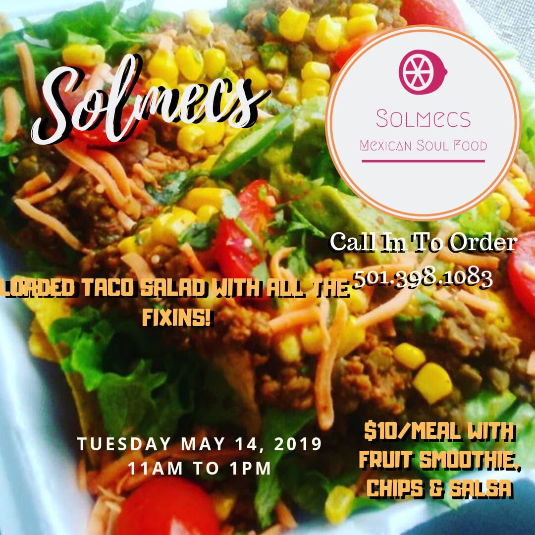 solmecs's tweet photo. Da plug on vegan eats in da Bluff...
Loaded taco salad! Starting at 11am tomorrow. Preorder available. Inbox or hit my line.. #Solmecs #BroOB #plantbased #Eat2Live #Vegan #TheNaturalState #Obafemi #ElTacoMoro #ElTacoNegro https://t.co/jVmnrzUJRk