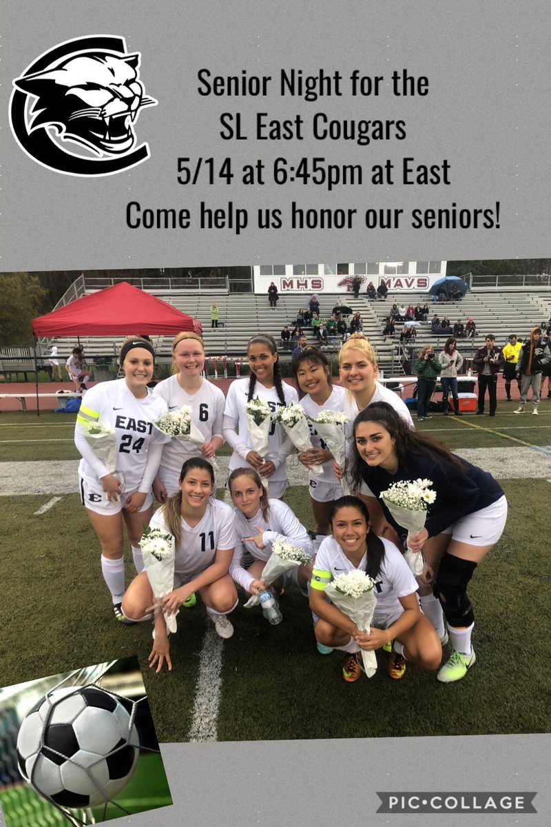 GirlsSle's tweet photo. Come support our girls soccer at East tomorrow night as we honor our Seniors!!! ⚽️ #BeEAST #slegirlssoccer https://t.co/nwHsSPkVBb