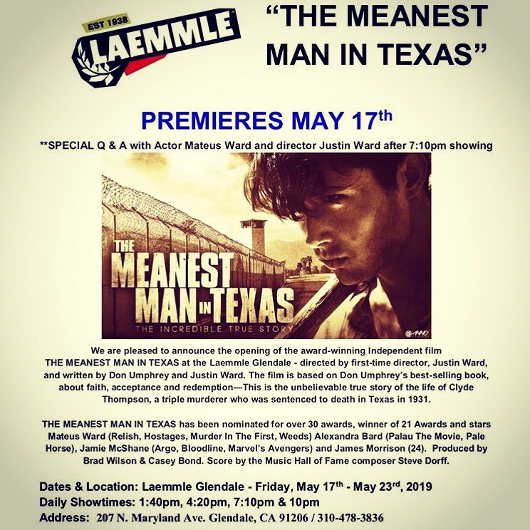 Support independent films. Go see <a href="/MateusWard/">Mateus Ward</a> in this film. Opens Fri