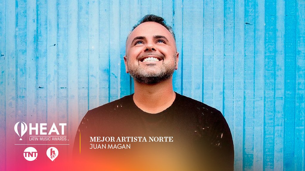 ¡Felicitaciones para cantante <a href="/JuanMagan/">Juan Magán</a> por llevarse esta noche su #PremiosHeat a "Mejor Artista Región Norte! 🎉🌟🏆🤩

Dale ❤ si estás disfrutando de los #PremiosHeat2019