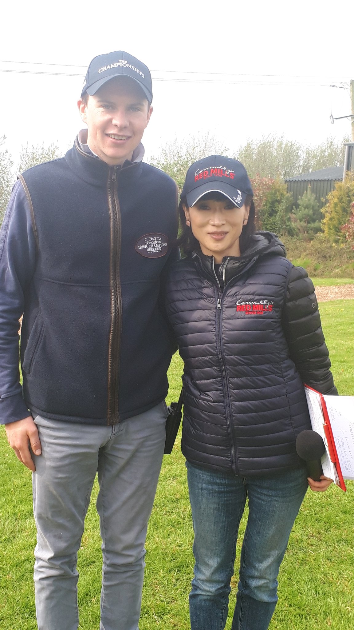 細江純子 もうお一方は 現在は調教師となったジョセフオブライアンです 共にインタビュー させてもらえ 幸せ