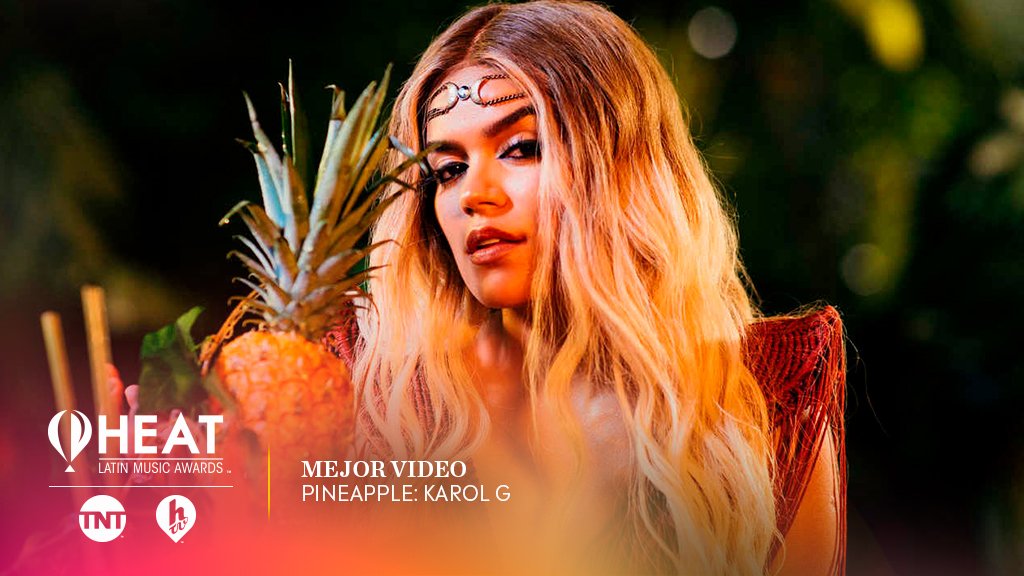 ¡Arriba latinoamérica! Felicitaciones nuevamente a la cantante colombiana @KarolGmusic por llevarse otro #PremiosHeat a "Mejor Video" 🎉🌟🏆

¡Esta fiesta recién comienza y seguimos disfrutando de los #PremiosHeat2019!
