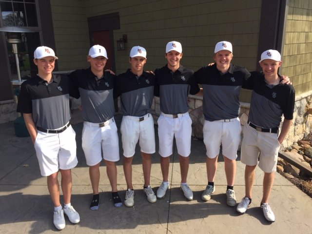 What a great turnout and a great day for our 2nd Annual Maple Grove Invitational at Medina Country Club. The team finished 4th today out of 16 teams with a 313 today. Nate Adams took team low honors with a 75. Nice job!! #revitupteamcrimson