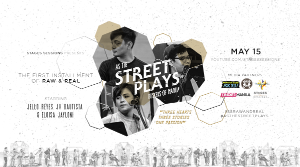stagessessions's tweet photo. Everyone has a story to tell.
Let these three musicians unfold a chapter of their lives on As The Street Plays: The Buskers of Manila, the first installment of Stages Sessions Raw and Real starting on May 15-17 at https://t.co/AUDXfAK3pe
#SSRAWANDREAL #ASTHESTREETPLAYS https://t.co/9oCVQglYJf