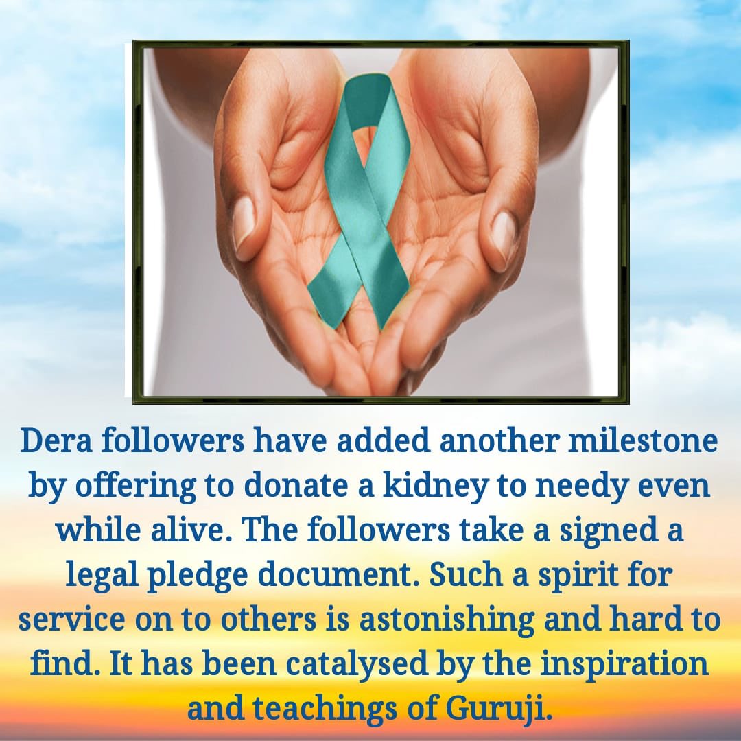 RaikaRidhi's tweet photo. A huge number of people pledging their organs donation  n made many records. #KidneyDonationByDSS 
@Gurmeetramrahim https://t.co/7vhjopLOca