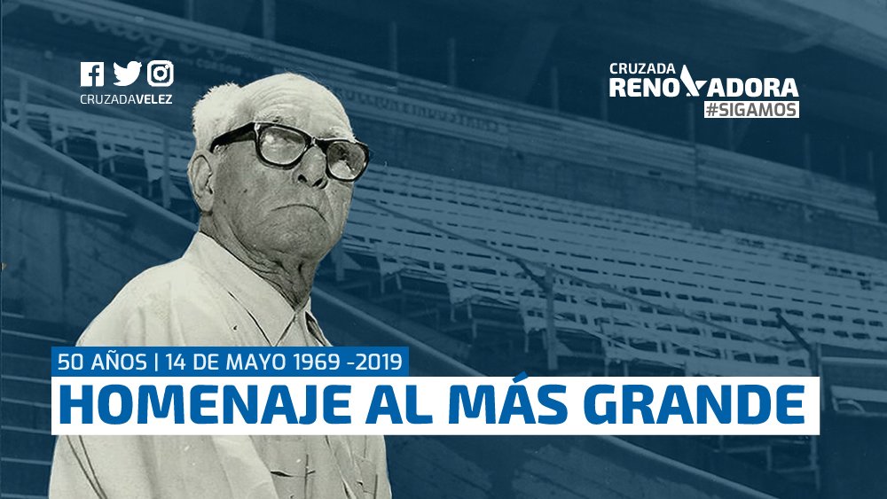 RenovadoraVelez's tweet photo. ⚫ Hoy Se cumplen 50 años del fallecimiento de José Amalfitani, el dirigente deportivo más determinante de la historia, presidente por tres décadas y artífice fundamental de la transformación del club. Eterna gratitud al inolvidable y ejemplar Don Pepe. #Vélez #Sigamos https://t.co/fkFpHvVOiv