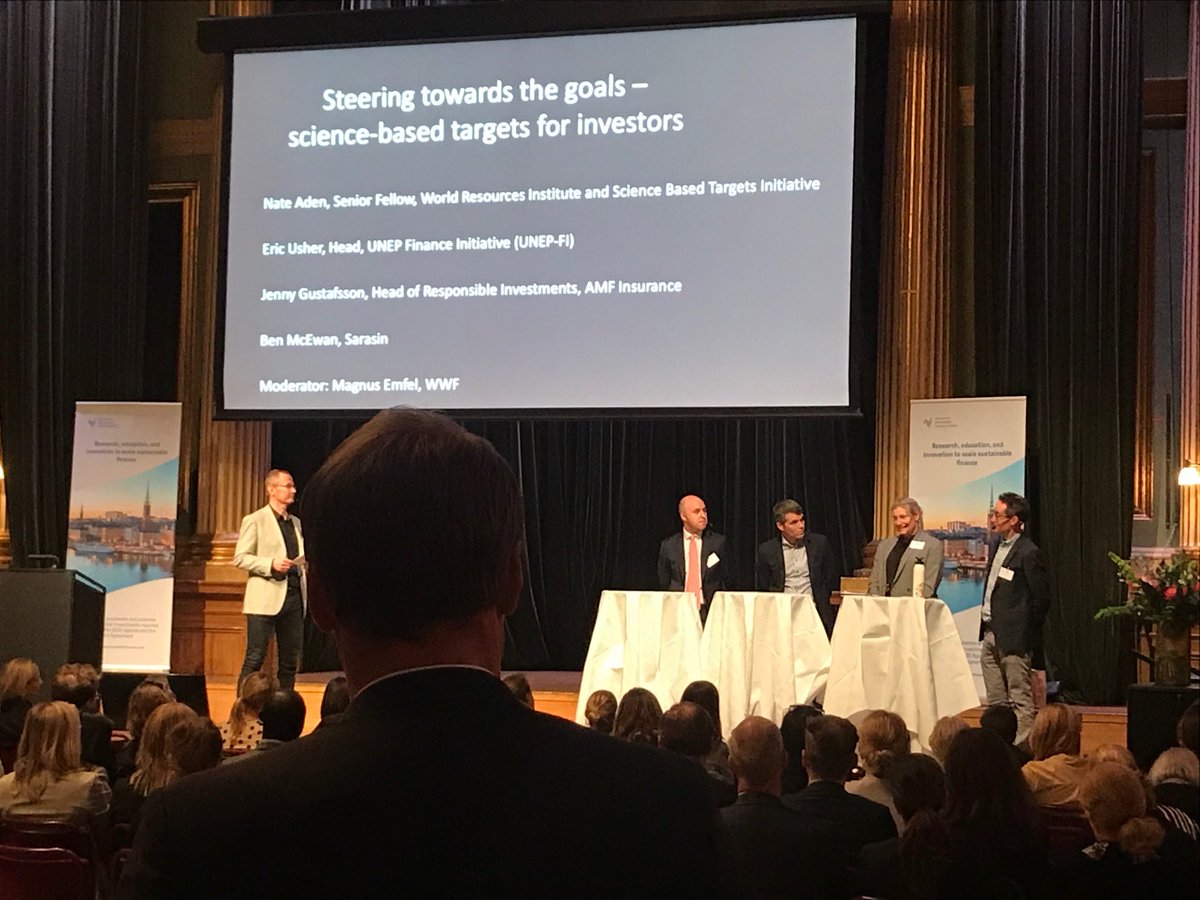 Mette_Morsing's tweet photo. “Principles for Responsible Banking” in the making @UNEP_FI @EricPUsher - interesting discussion. Responsibilities and timeframes are shifting around in the room. @misum Great #NEPSF 2019 Conference in Stockholm. https://t.co/5Ov70ToZY0