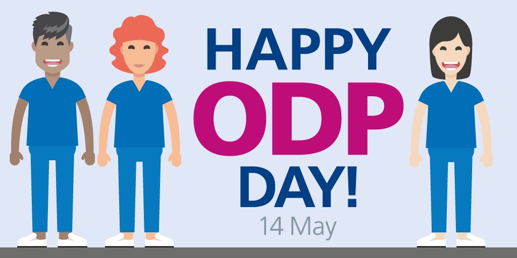 Not all heroes wear capes. Some of our heroes wear scrubs too Today is national #ODPDay where we show appreciation for all the great work that ODP’s do and the important role they play in our Trust. Happy ODP Day!