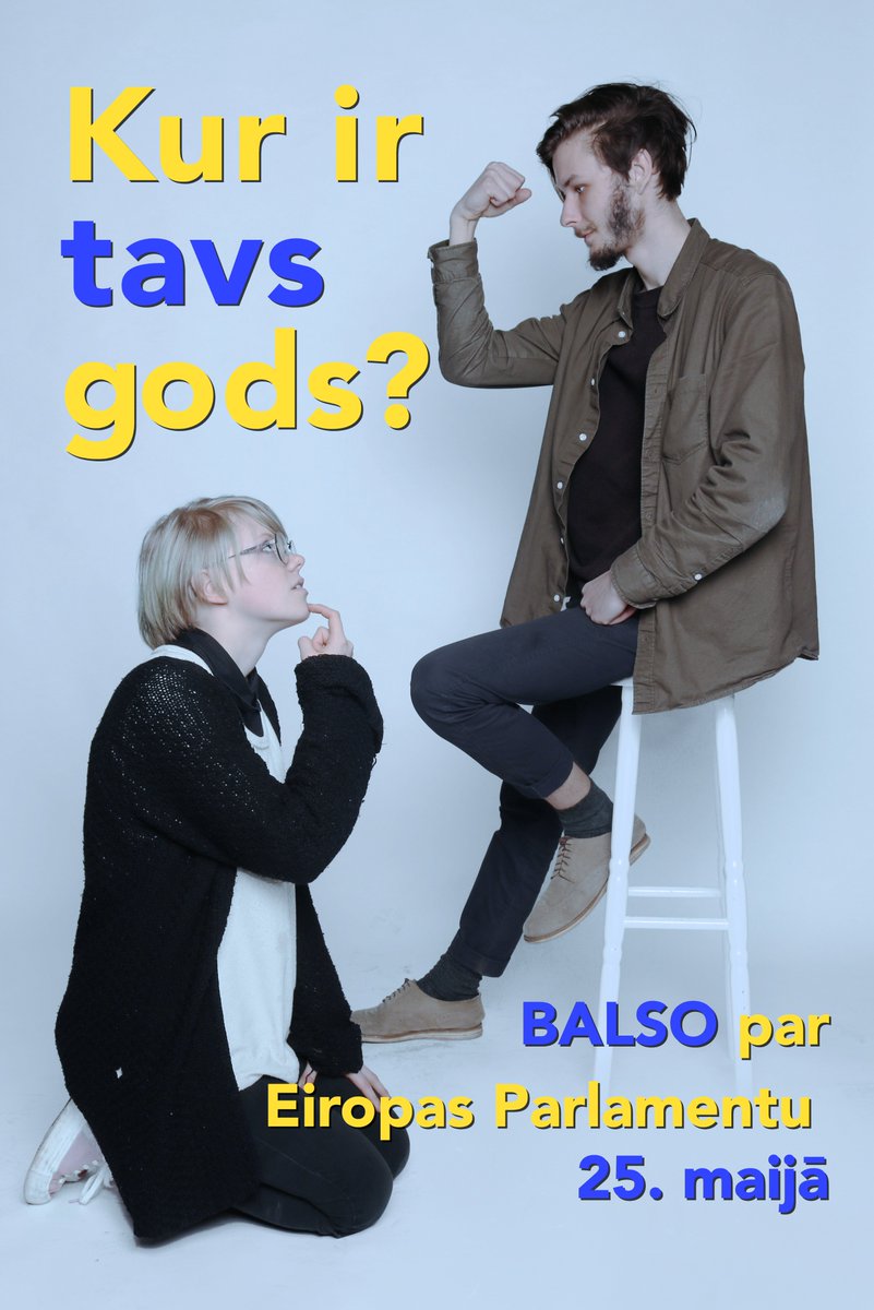Runājam par #EiropasVelēšanas2019 radoši! @0_RAV_0 fotogrāfi 📸, animatori 🖥️ un video operatori 🎥 iedvesmo savus vienaudžus būt aktīviem! ⬇️
Ja Tev ir ideja &amp; gribi runāt par līdzdalību ➡️ piedalies #ŠoreizEsBalsošu 12 ⭐️ izaicinājumā: eptwitter.eu/qh4F