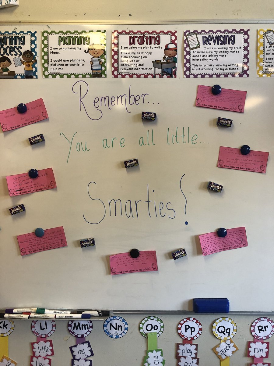 The students in 2/3M @burwoodps were excited to finally discover what was in their top secret envelopes they took home last week - letters from their parents reminding them of how wonderful they are and all the qualities they have that NAPLAN does not test!