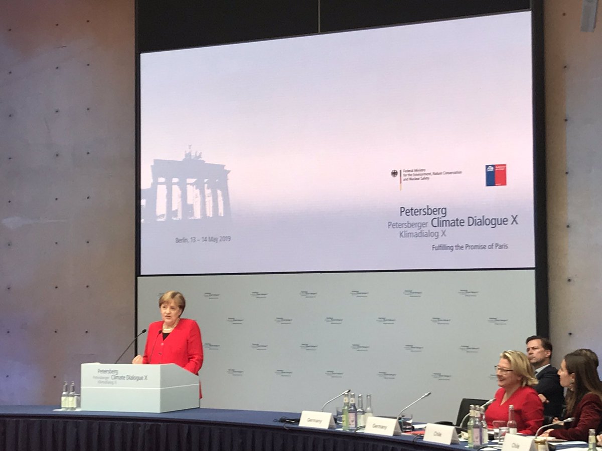 AndreaMeza76's tweet photo. En X Diálogo de Petersberg Canciller Merkel habla de avances en agenda climática en el mundo y reconoce a Costa Rica como líder que tiene Plan Descarbonización con metas ambiciosas en renovables, electromovilidad @CRMinae @CarlosAlvQ @CRcancilleria @ClaudiaDobles @ndcpartnership https://t.co/OOnbd4fK1S