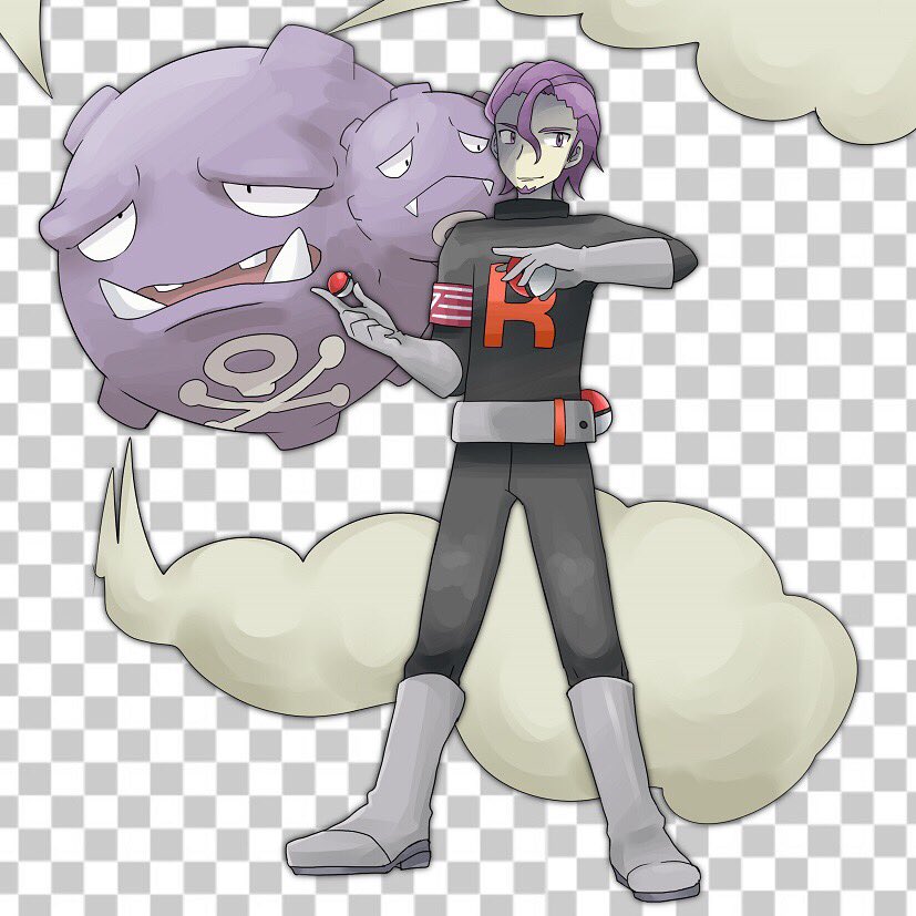 プラム ポケモン実況の民 Twitter પર Sndteamrocket ロケット団の制服借りパクさせていただいたので 代わりにイラストのプレゼントです