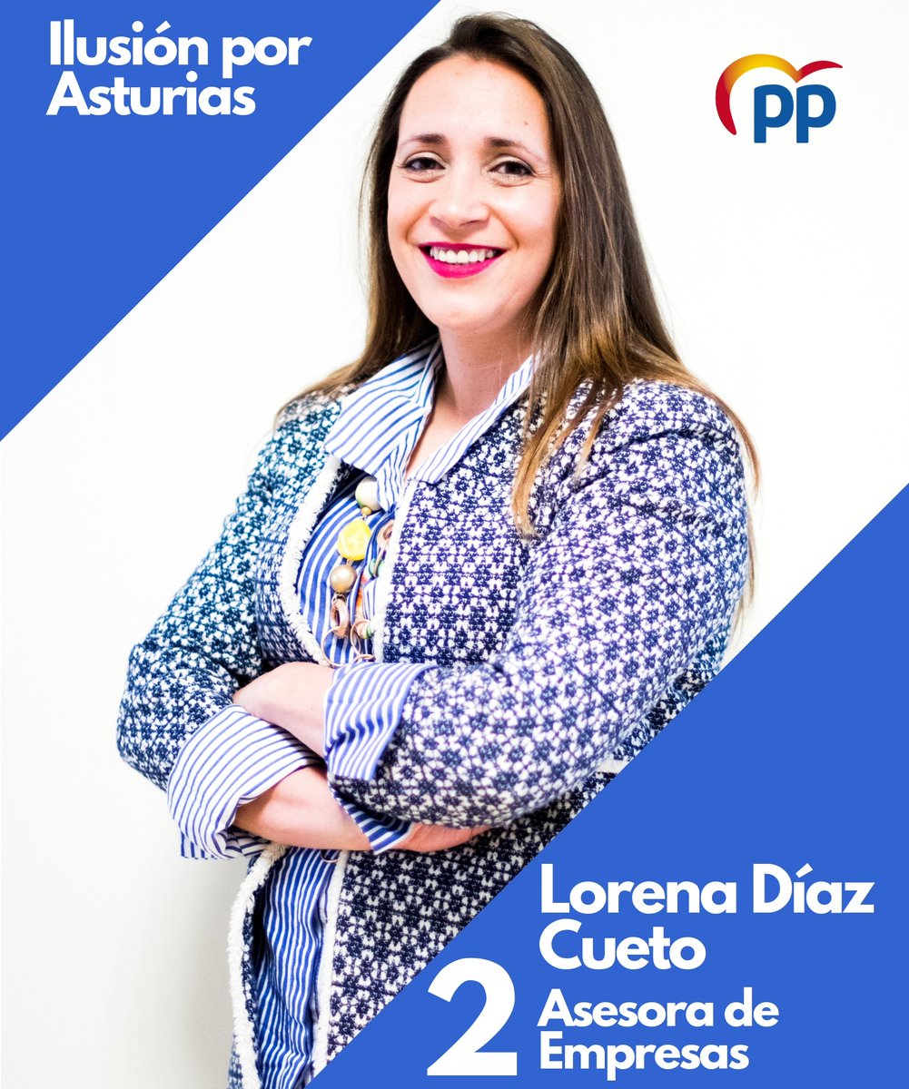Paso a presentaros al equipo que me acompaña en la cita electoral del 26M. Nº 2: Lorena Díaz Cueto. Afincada en Llames, asesora durante más de 20 años, de #empresas y #particulares, ejemplo del equilibrio entre ilusión y muchos años de partido.