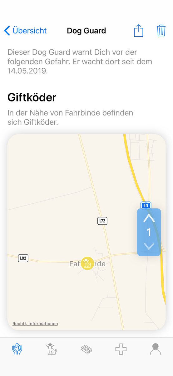 dogguardapp's tweet photo. Aus der Dog Guard App: 
https://t.co/Eyri1RYeOs

Ein Dog Guard möchte dich warnen.

Giftköder - Erhöhte Aufmerksamkeit in der Nähe von Fahrbinde.

#dogguard #giftköder #giftköderalarm #giftköderschutz #giftköderwarnung #hund #hunde #haustier #dog #dogs https://t.co/cvqOv1EADR