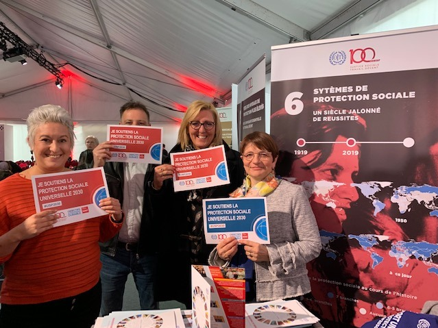 ILOBrussels's tweet image. During and following World War II 💥, the @ILO’s mandate was expanded from #SocialInsurance to a more integrated concept of #UniversalCoverage, which is reaffirmed in the 1944 #DeclarationofPhiladelphia  

👉Together, we can achieve Universal Social Protection 🌏 by 2030 #USP2030