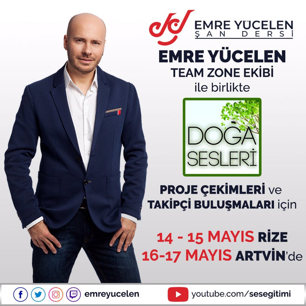 dogasesleri's tweet photo. #EmreYücelen , #TeamZone ekibi ile birlikte #DoğaSesleri proje çekimleri ve takipçi buluşmaları için 14-15 Mayıs #Rize, 16-17 Mayıs #Artvin ‘de ! https://t.co/KinLnmNpoE