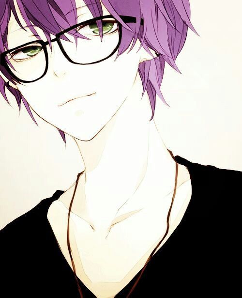 "How do I look with glasses..?"

They greatly improved his vision. He blinked and squinted. Clearly, he wasnt accustomed to them yet.