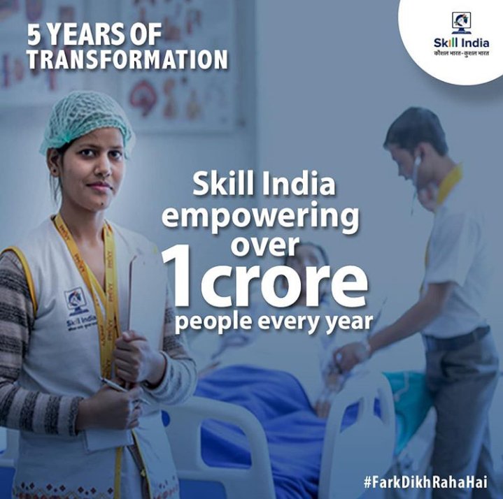 VipulGoelBJP's tweet image. India&apos;s youth is being empowered today in market relevant skills under Govt&apos;s #SkillIndia mission. Their sustainable growth is being ensured by creating market linkages &amp;amp; promoting entrepreneurship. They are trained &amp;amp; inspired to earn a rightful place in society
#ModiForNewIndia