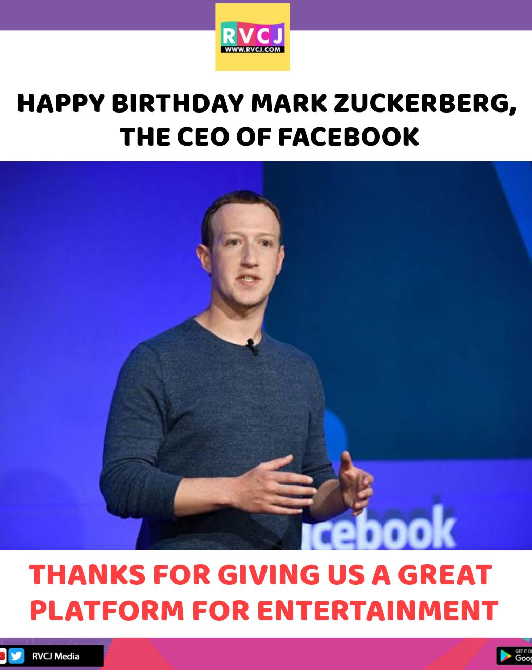 Happy Birthday Mark Zuckerberg! 