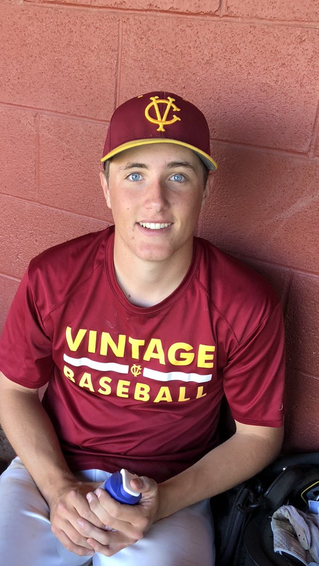 VCdirtsquad's tweet photo. Congrats to Davide Migotto and Eli Wood for being named first team All-VVAL.  Eli was also a unanimous choice for VVAL Pitcher of the Year!  Well earned fellas. https://t.co/lTBqZGXkUx