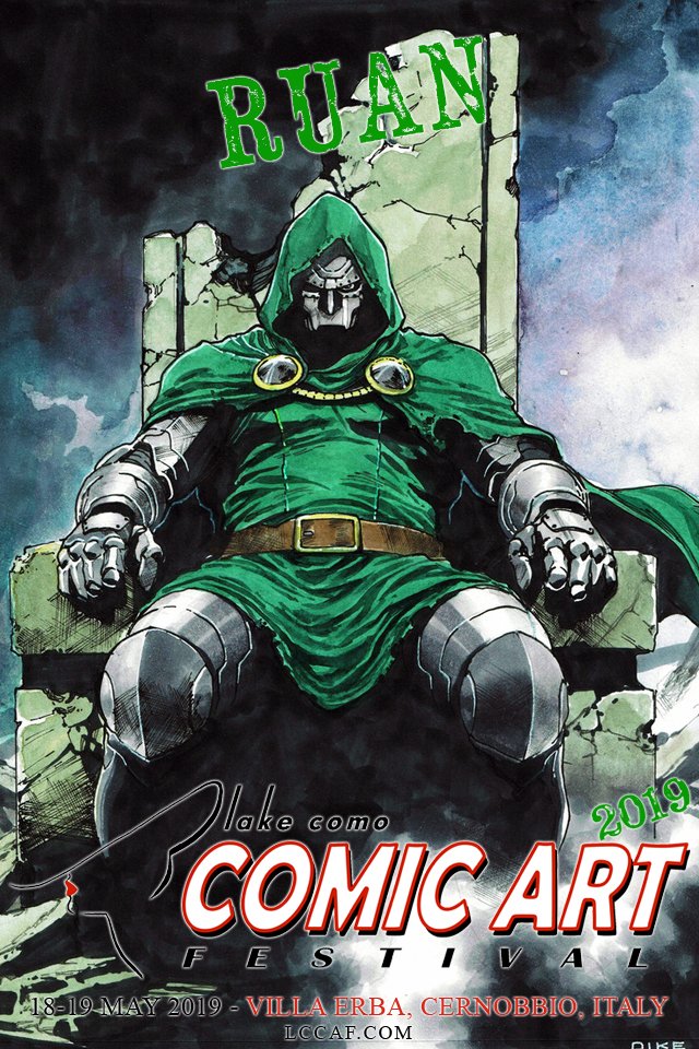 We’re happy to announce Dike Ruan as a guest for the second edition of #LCCAF on May 18-19, 2019 (opening ceremony on May 17) at Villa Erba, Cernobbio, Italy Tix: tinyurl.com/lccaf2019     #LCCAF2019 #LakeComoComicArtFestival #OriginalArt #Commissions #ComicCon #DikeRuan