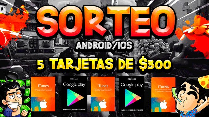 RockstarCR 🐵 (@rockstar_yt) on Twitter photo 🤑 🥳MEGA SORTEO CUMPLEAÑOS 5 TARJETAS 300 🥳 🤑
🍄⚠️ REQUISITOS ⚠️🍄
SEGUIR A @NotarioOP2 💁🏿
SEGUIRME A MI <a href="/Rockstar_YT/">RockstarCR 🐵</a> 😍
ETIQUETAR UN AMIGO 💕👤
DAR RT Y MG ❤️🔁
FINALIZA EL 20 DE MAYO ☘️ SUERTE
GANADOR EN YOUTUBE.COM/ROCKSTARCR 🌚⭐️ 🤑 🥳MEGA SORTEO CUMPLEAÑOS 5 TARJETAS 300 🥳 🤑
🍄⚠️ REQUISITOS ⚠️🍄
SEGUIR A @NotarioOP2 💁🏿
SEGUIRME A MI <a href="/Rockstar_YT/">RockstarCR 🐵</a> 😍
ETIQUETAR UN AMIGO 💕👤
DAR RT Y MG ❤️🔁
FINALIZA EL 20 DE MAYO ☘️ SUERTE
GANADOR EN YOUTUBE.COM/ROCKSTARCR 🌚⭐️