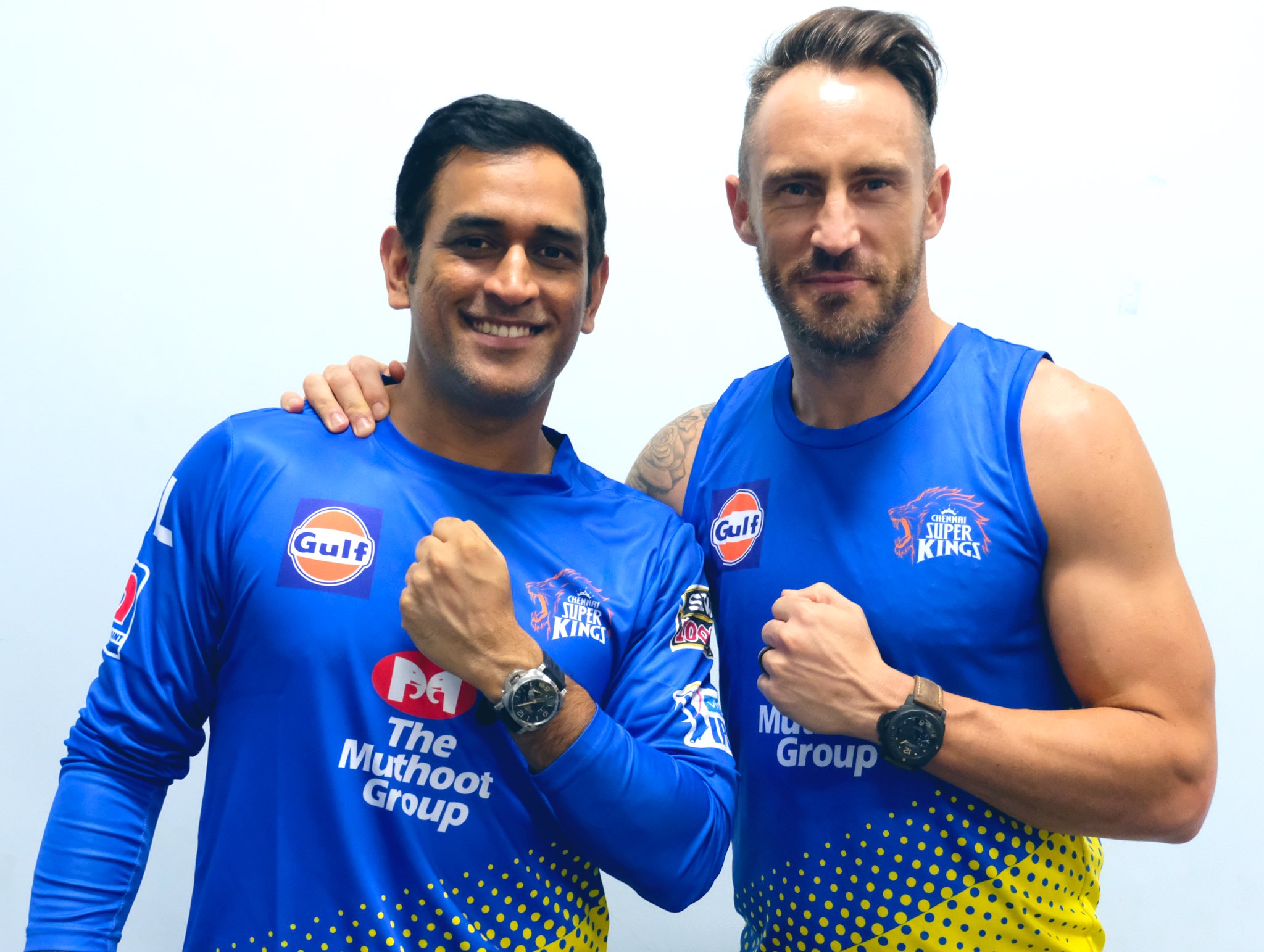 Faf Du Plessis on Twitter: "I've been playing cricket for the same team  with @msdhoni since 2011. We both share a love for @PaneraiOfficial watches  , even long before we became friends