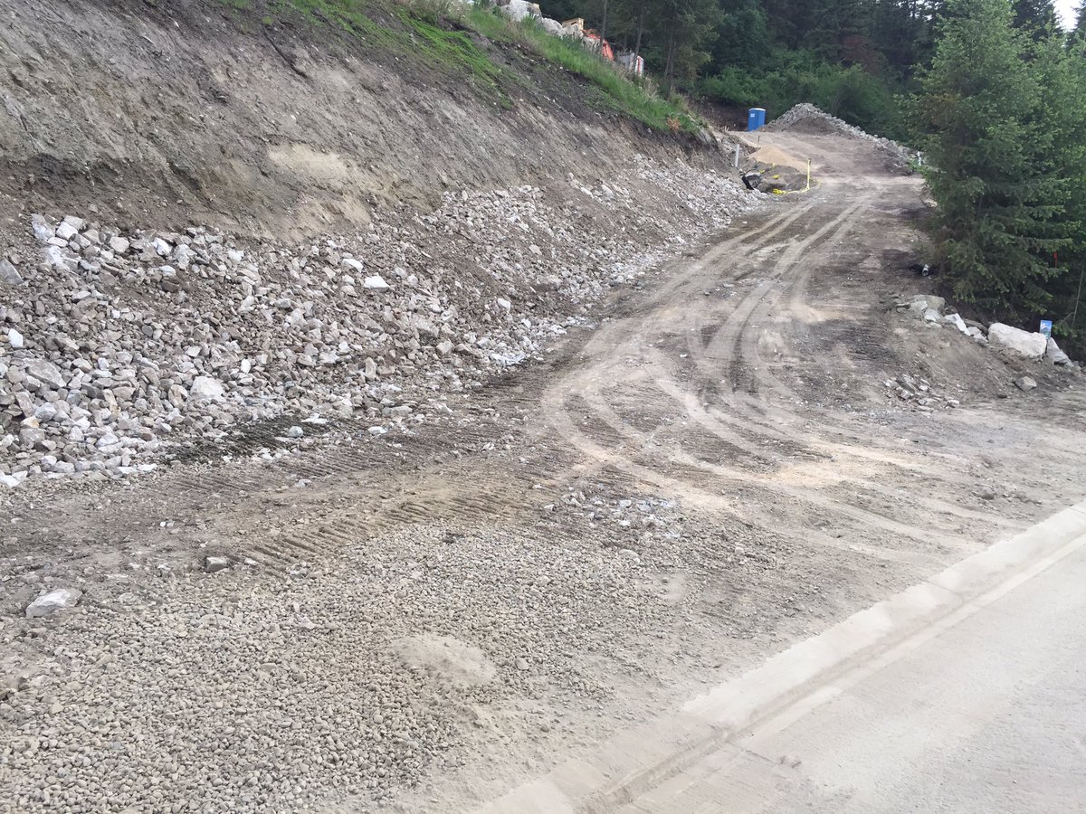 RhysMarch's tweet photo. Getting our LAST building site ready! Road work and drainage underway; can’t wait to give you a tour!!#okanagan #development #BeverlyHillsEstates #116SunsetBlvd #comingsoon #realestate #vernon #vernonbc #yvr #yyc #ylw #kelowna https://t.co/IWh9wdhpz5