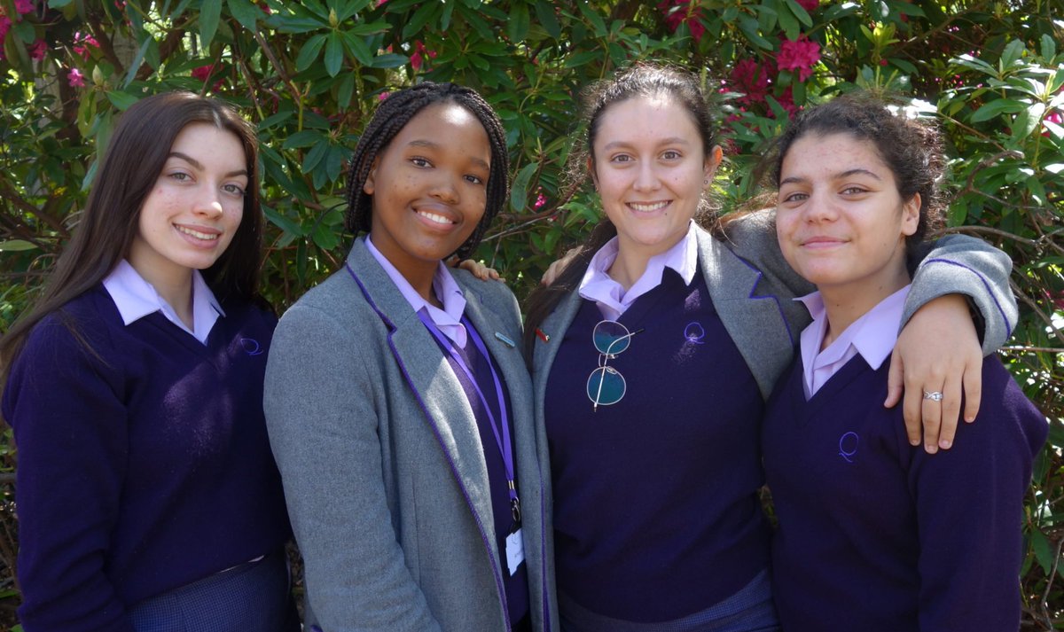 MaP students Amantle Peloewetse (3L) and Rose Feehan (3M) are currently visiting Queenswood School in the United Kingdom on exchange.

Follow the link below to learn more about their trip.

tinyurl.com/yxhwz99k