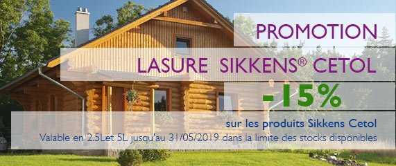Districolor's tweet photo. #Promotion de -15% sur #Cetol #Lasure #SIKKENS - Valable limite des stocks disponibles et jusqu’au 31/05/2019 https://t.co/i4HcTZQmKC https://t.co/JZ3CIT786G