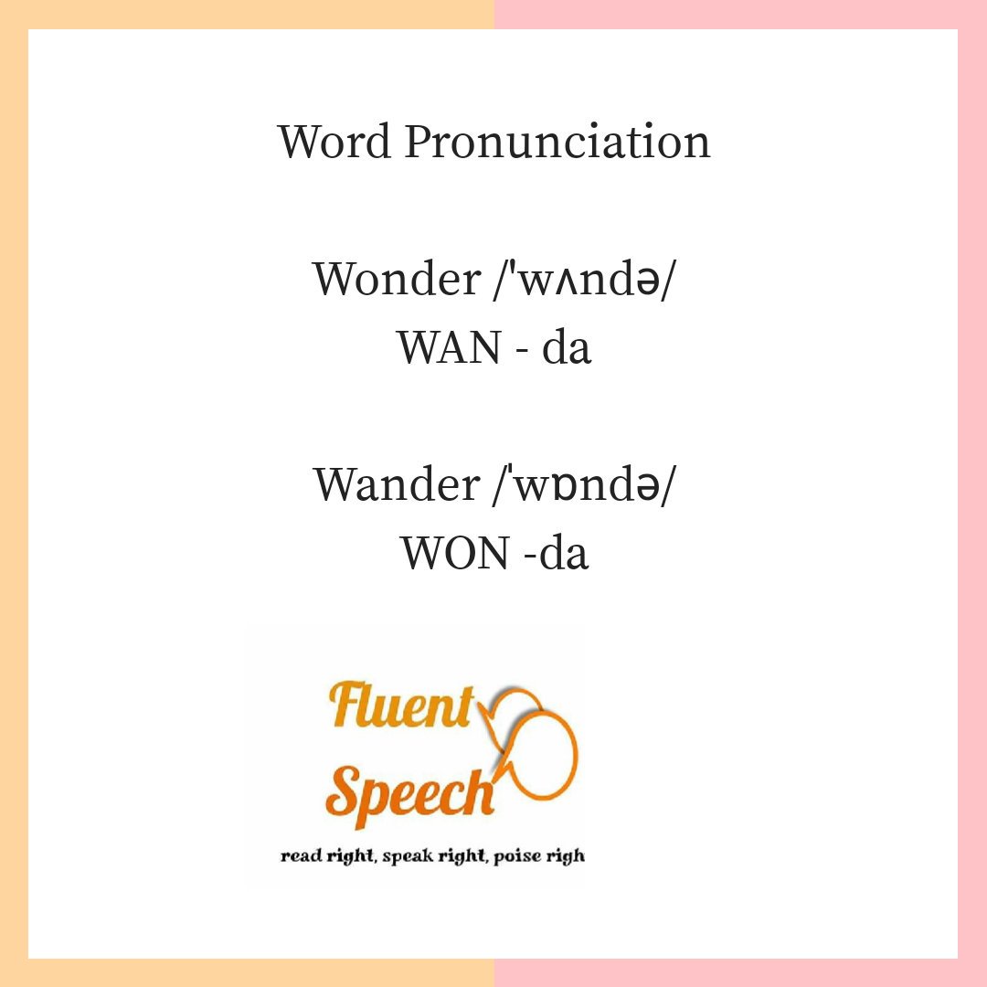 BridgetteOlubu1's tweet photo. See this friends,

Wonder Vs wander

Different in meaning, spelling also in  pronunciation.
-

Sentences: I wandered through the narrow streets.
How many times have I said that, I wonder? https://t.co/oCaGSc8qJ1