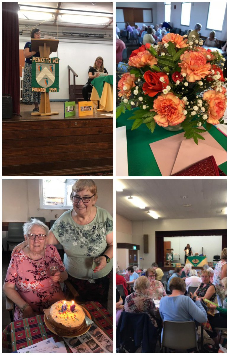 A good Resolutions meeting last night and a lovely surprise cake and bubbly from one of our member's daughter to celebrate her mum's special birthday! 💖💖 #WomensInstitute #friendships